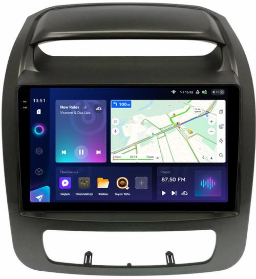 Магнитола для KIA Sorento 2 XM 2012-2020 (отдельный экран климата, штатная КЗВ) - Teyes CC3-2K монитор 9.5" 2K QLED на Android 10, Быстрая, CarPlay, 4G SIM-слот