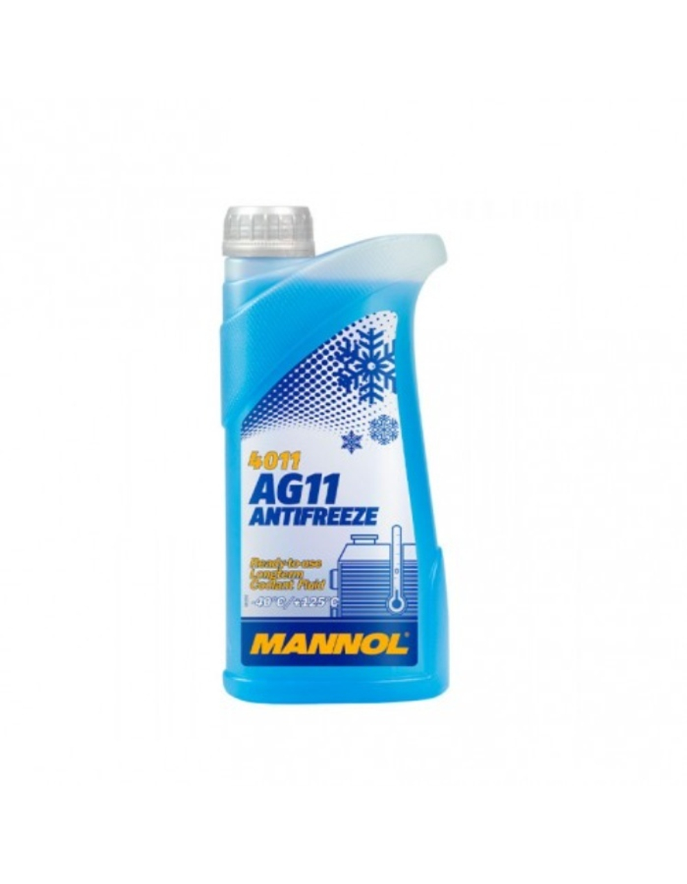 MANNOL Антифриз AG11 -40°C Longterm (готовый) G12 синий 1л