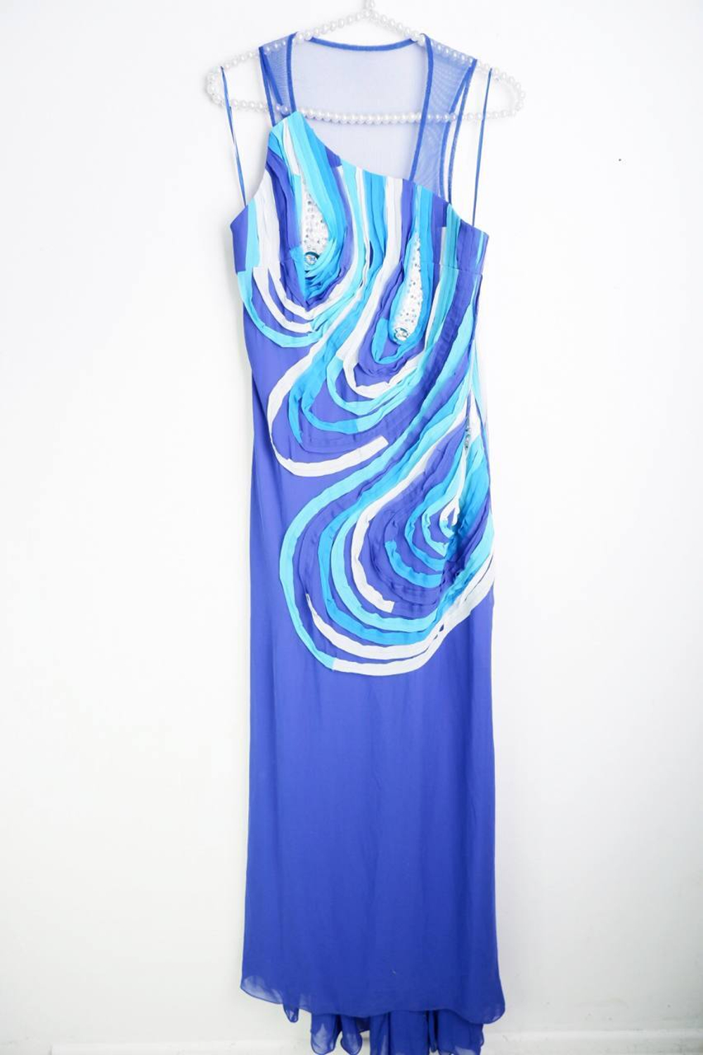 Платье Rengin с ярким акцентом, маркировка 38, визуально на 44 размер