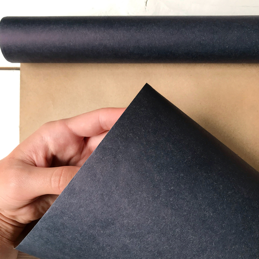 Крафт бумага упаковочная синяя, 0,72 х 10 м, 70 г/м2