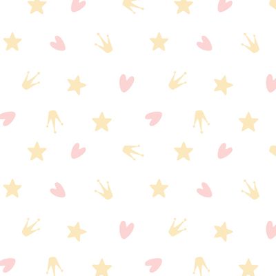 Сердечки, звёздочки и короны