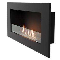 Каминокомплект:Биокамин Firelight BFP/W-110+Набор керамических камней М, белые