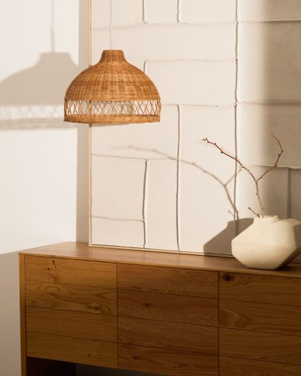 Loura Абажур подвесного светильника из ротанга  Ø40 см