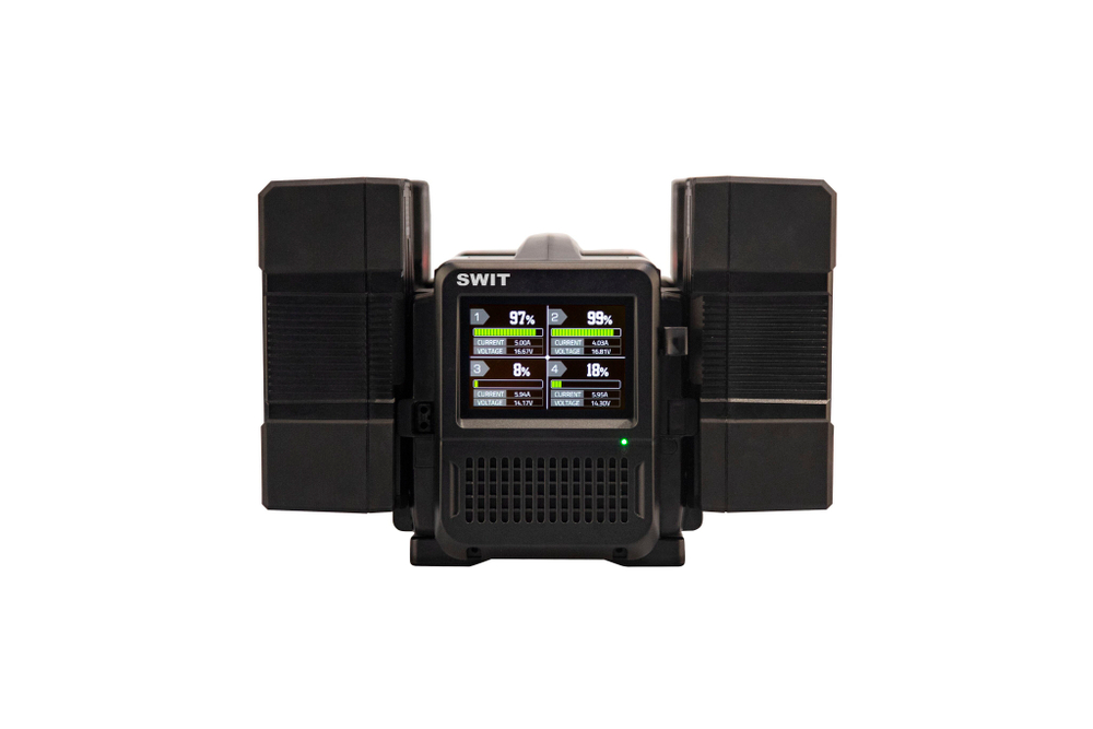 Зарядное устройство SWIT PC-P461S 4-канальное для аккумуляторов V-Mount
