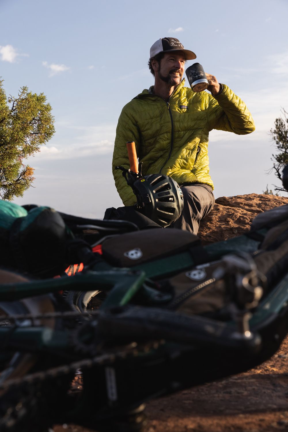 Термокружка Klean Kanteen Camp Mug 12oz (355 мл) Mountain Black