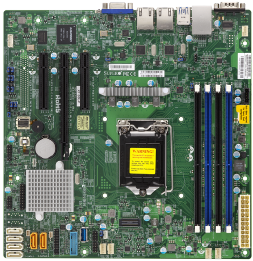 Материнская плата mATX Supermicro MBD-X11SSL-F-B