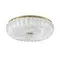 7719/60L PIKO LED SN 40 Светильник металл/стекло/прозрачный/золотой LED 60Вт 3000-6500K D500 IP20 пульт ДУ TESORO