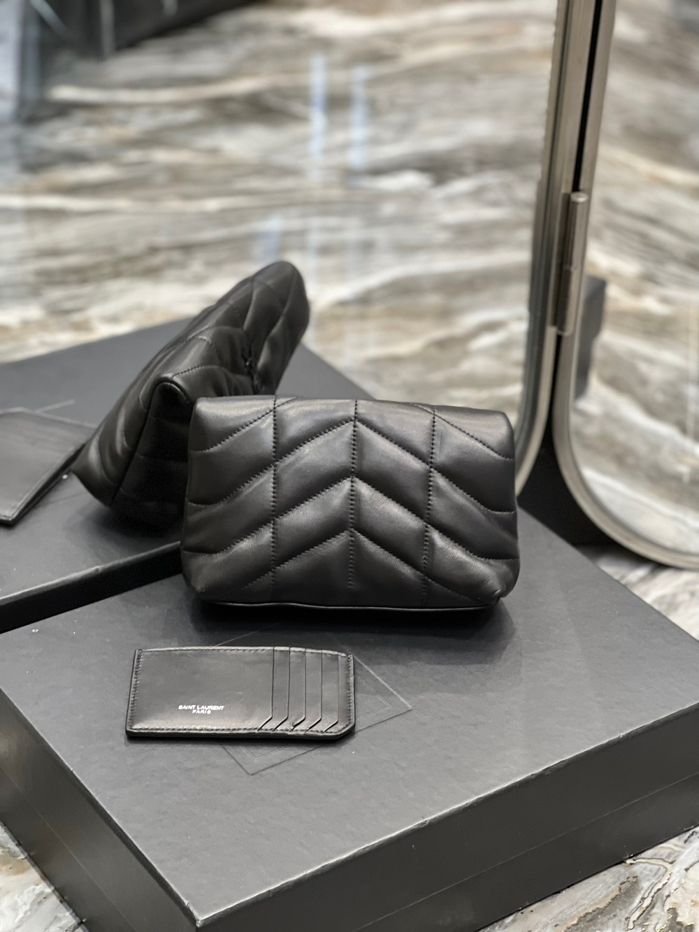 Saint Laurent Loulou Puffer Bag 18 cm
