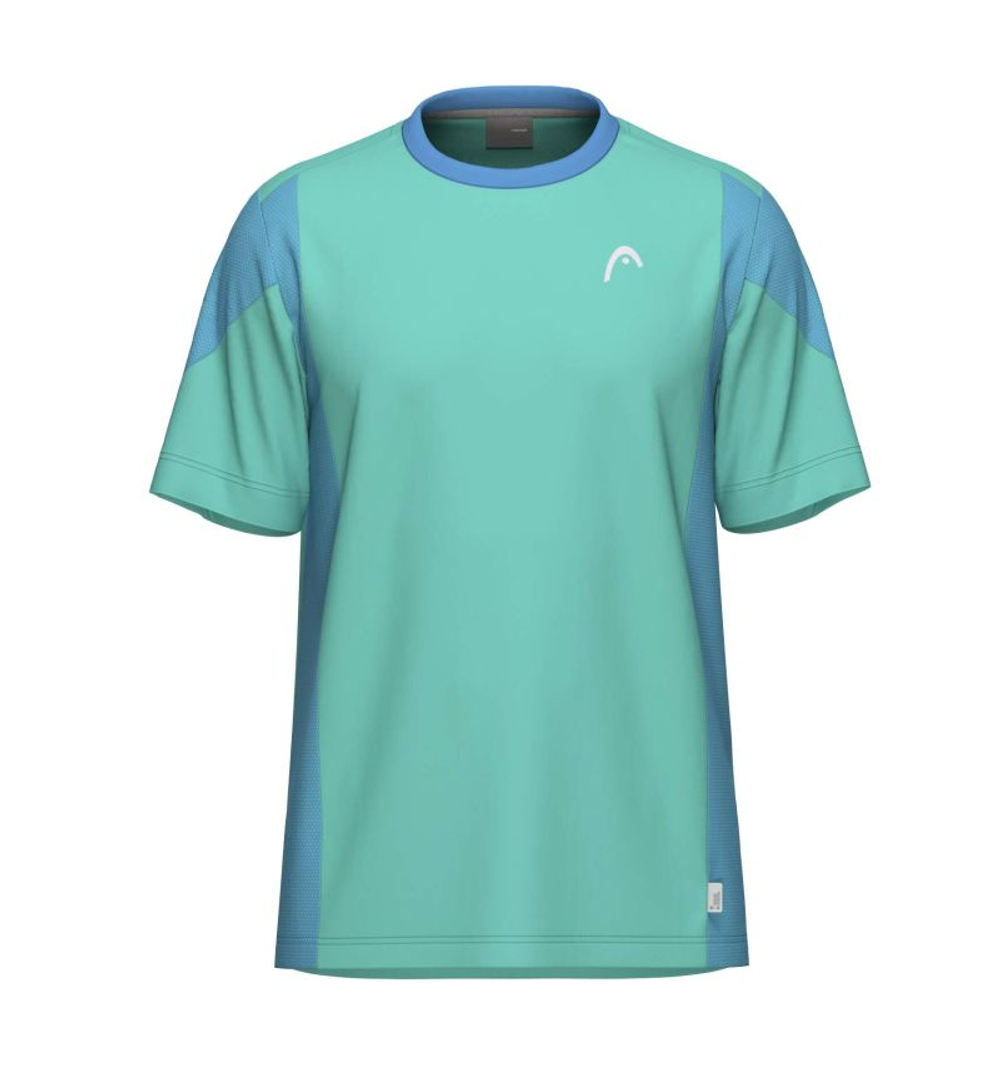 Мужская теннисная футболка Head Slice - tourquoise/blue