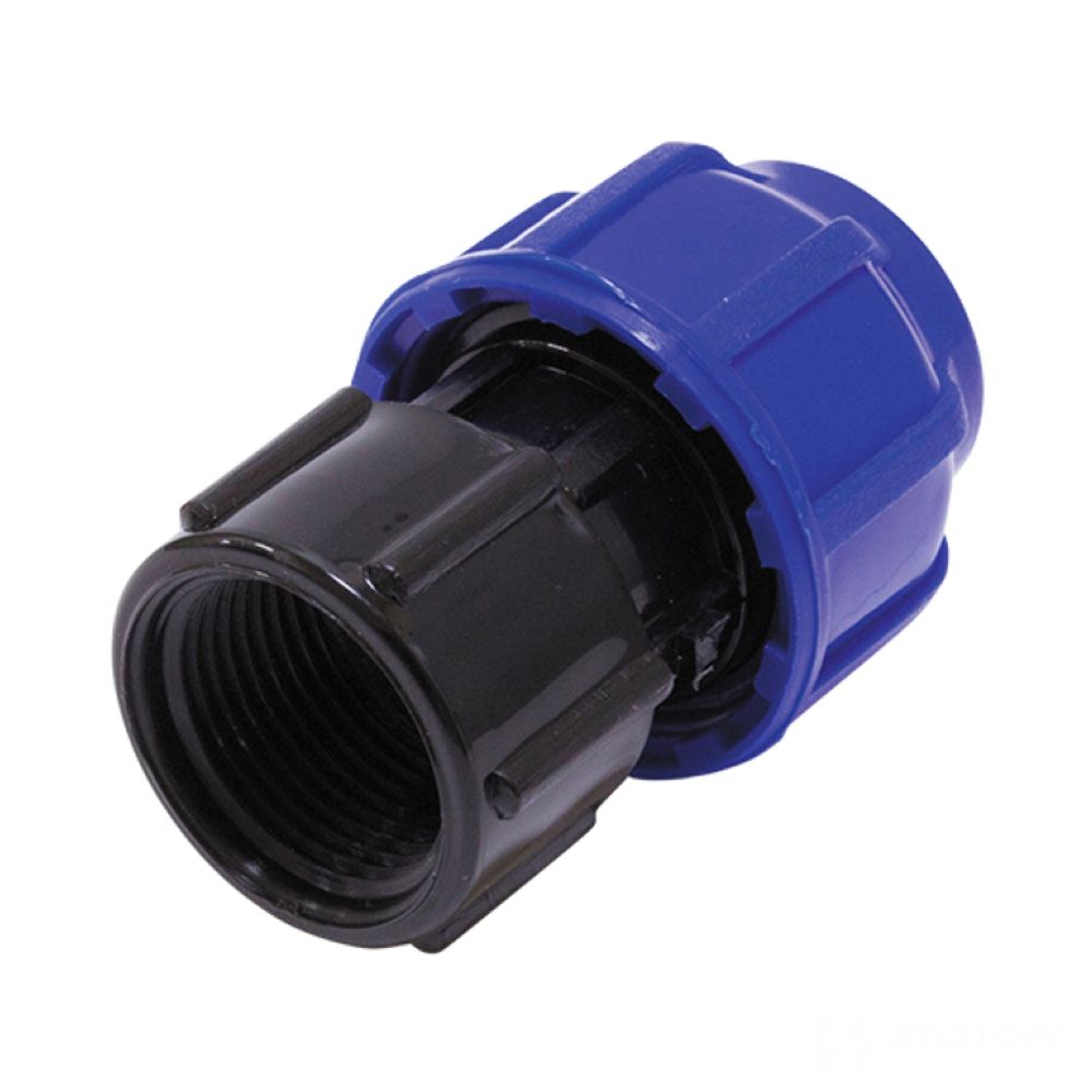 Муфта ПЭ 50*1" вн.резьба Damento