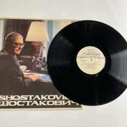 Винтажная виниловая пластинка LP Д. Шостакович Сюита Из Музыки К Кинофильму Овод (СССР 1980)