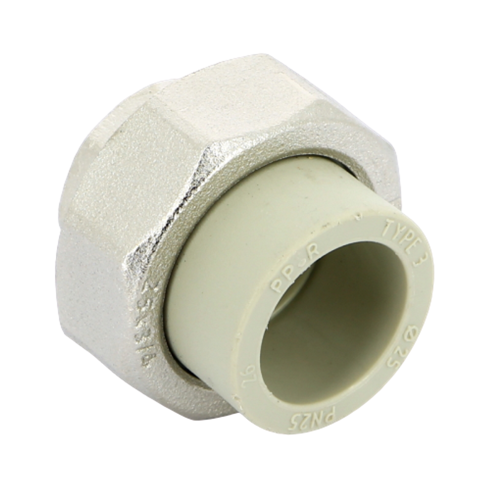 Муфта комбинированная разъемная (Американка) FV-Plast 25x3/4" внутренняя резьба
