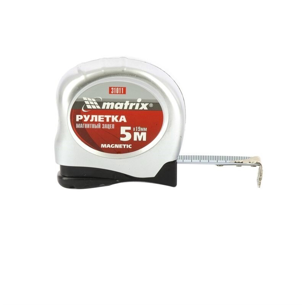 Рулетка Magnetic 5м*19м 31011