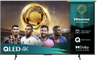 Телевизор QLED Hisense 65" 65E7Q PRO темно-серый 4K Ultra HD 120Hz