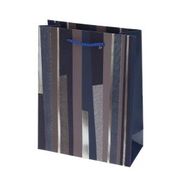 GAEM Пакет подарочный (бумага 210г/м2, блок микс 12шт), L18 W8 H23/23 см, 4в.