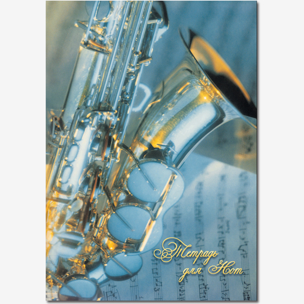 Тетрадь для нот 24 листа вертикальная