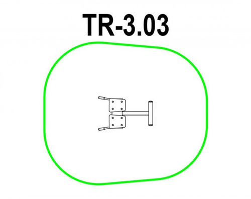 Уличный тренажёр Гиперэкстензия