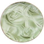 Чайная пара «Поэзия» (кружка 220мл, блюдце,ложка) зеленая