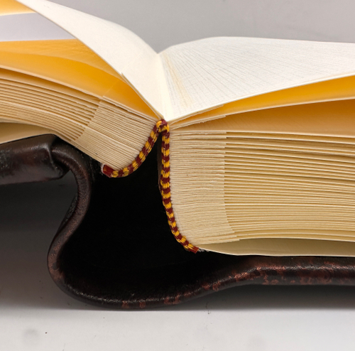 Фотоальбом из кожи "Classic dark marron"