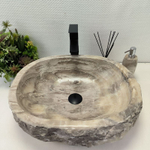 Раковина из оникса Erozy Grey EO-62596 53*43*15 0093