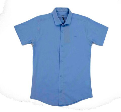 рубашка на кнопках SCHOOL NJN короткий рукав 4738