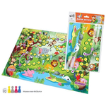 Бродилка в пакете «Жаркие джунгли» А2 (Р.с.)