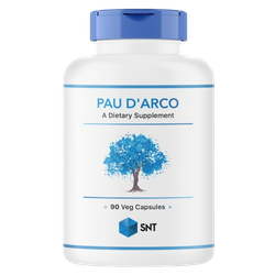 SNT Pau D'Arco 500 mg 90 veg capsules, Пау Д Арко !!!Срок 26.08.2025