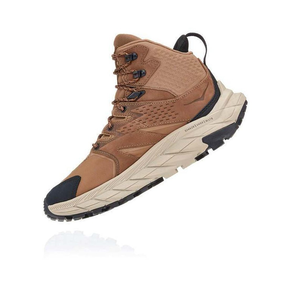 Ботинки женские HOKA W ANACAPA MID GTX Otter / Black
