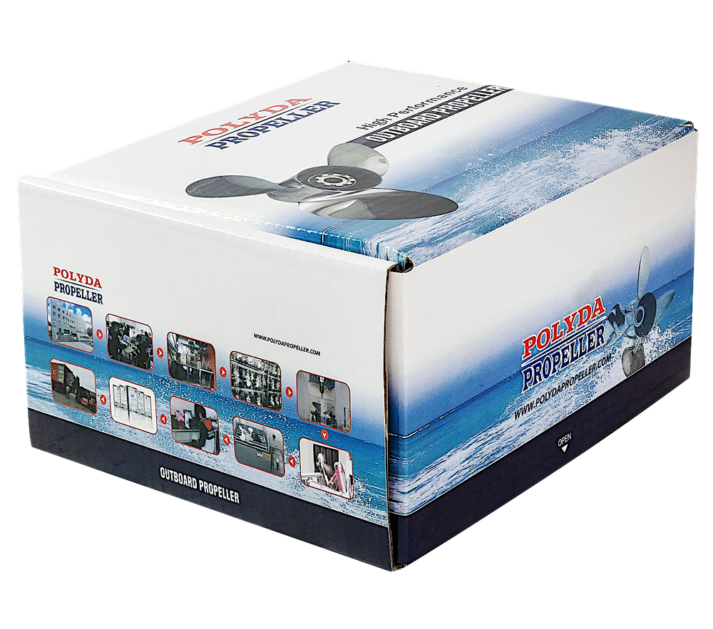 Винт Гребной S 3 х 09-1/4 х 11R Polyda 4111-093-110A (8/20) Алюминиевый 58100-93743-019 / SA09311OS_PA