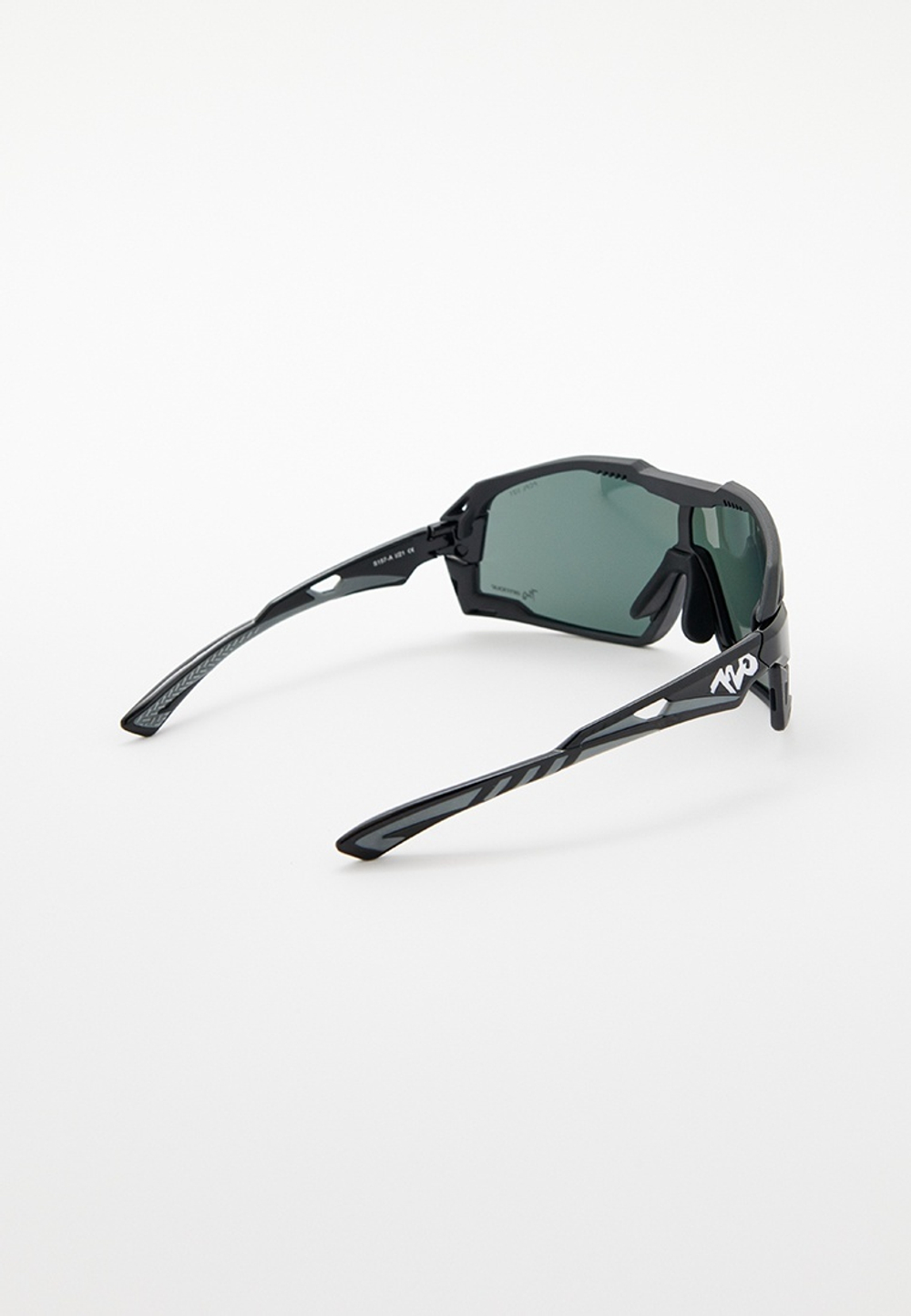 Спортивные очки 720armour Flash / Matte Black / Glossy Black Temple / Polarized Smoke / Cylinder Lens