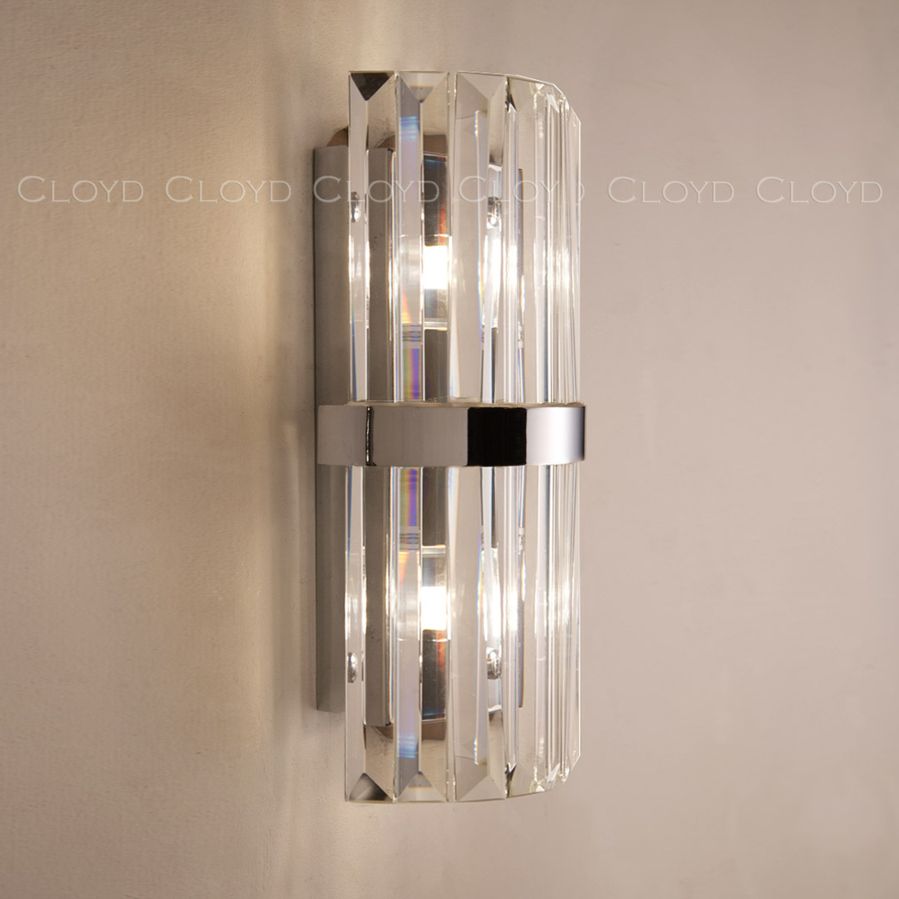 Бра Cloyd MILLOM-A W2 / выс. 32 см - хром (арт.20148)