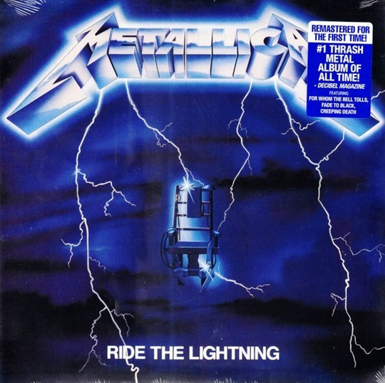 METALLICA - RIDE THE LIGHTNING (LP)