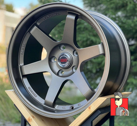 Комплект дисков Rays TE37 18x10.5/9.5 et20/20 5x120