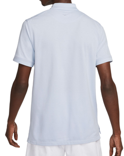 Мужское теннисное поло Nike Polo Dri-Fit Heritage Slim2 - blue whisper