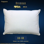 Подушка Самсон "Пуховая" 95%, чехол хлопок 50x70