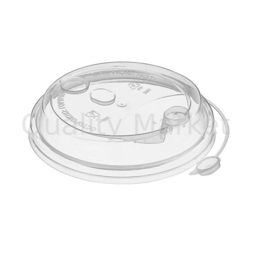 Крышка 90 мм с клапаном "Покров полимер" (прозрачная) (50шт/упак)