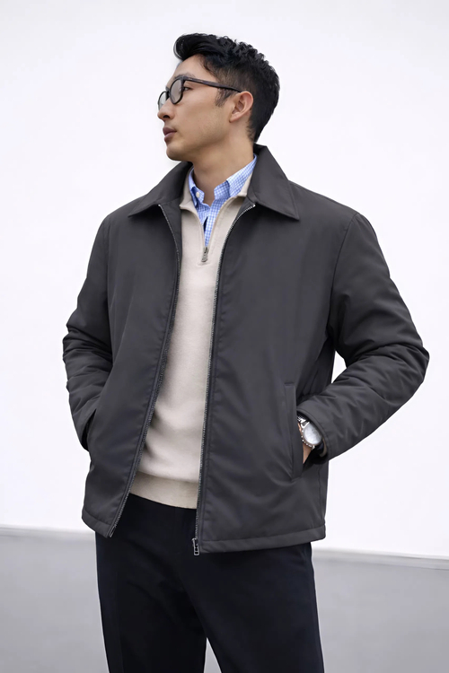 Куртка мужское демисезонное "HN-7" серый