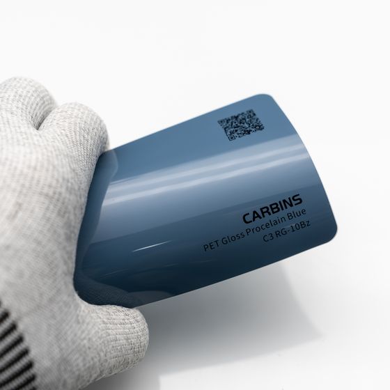 Веер образцов виниловой цветной пленки Carbins