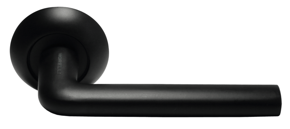 Дверные ручки Morelli "КОЛОННА" MH-03 BL Цвет - Чёрный