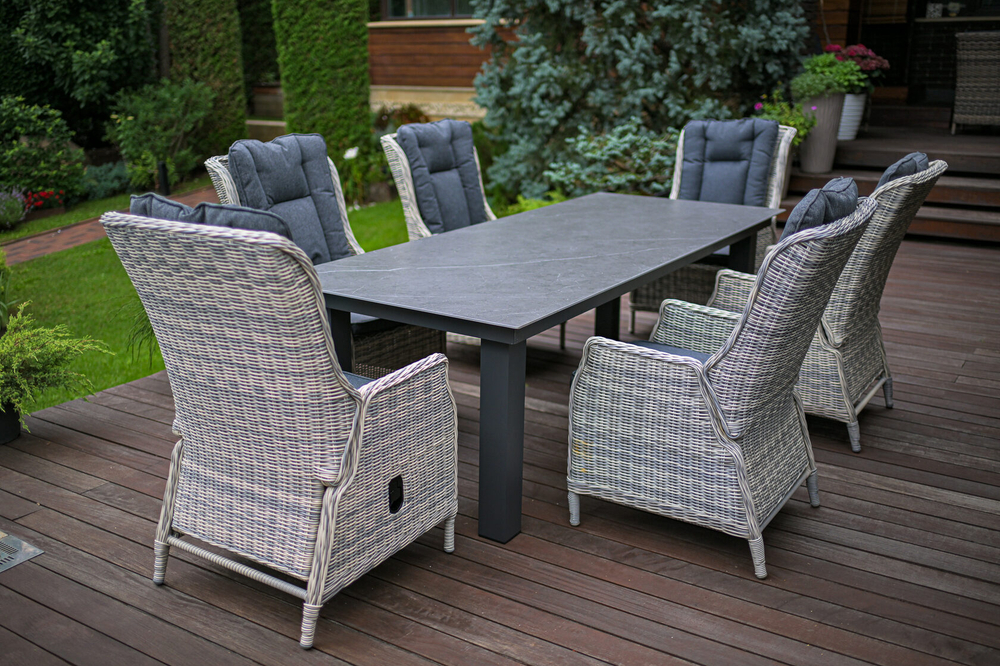 Обеденный стол Неаполь 240х100 Серый