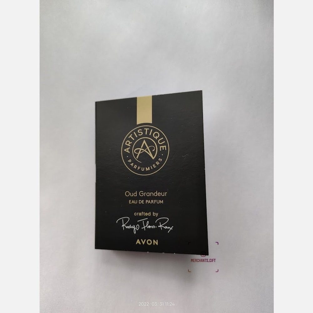 Парфюмерная вода Avon "Artistique Oud & Ambre Ardent" 1.5ml