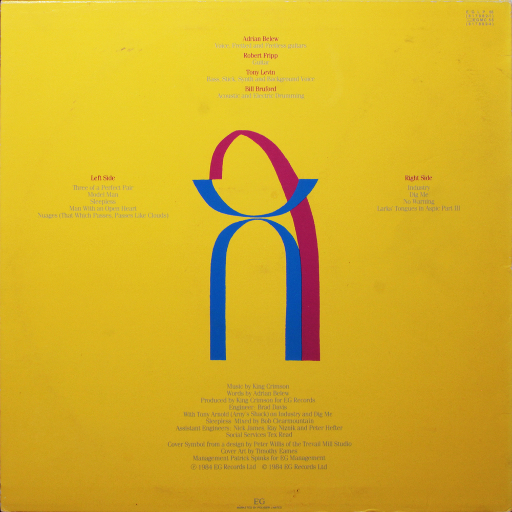 King Crimson / Three Of A Perfect Pair (LP)
