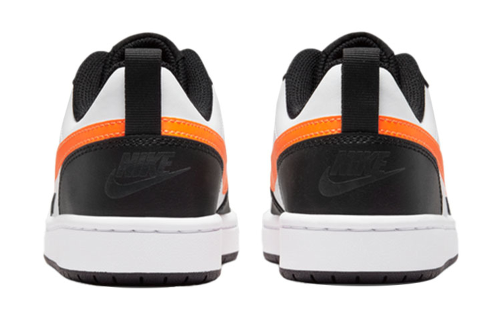 Женские кроссовки Nike Court Borough Low 2 'White Black Orange' BQ5448-115