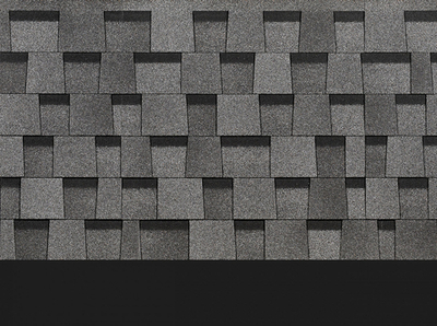 Ламинированная черепица Серия Dragon Standard, серый