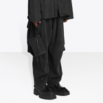 Balenciaga Cow Leather Clutch Men"s Black