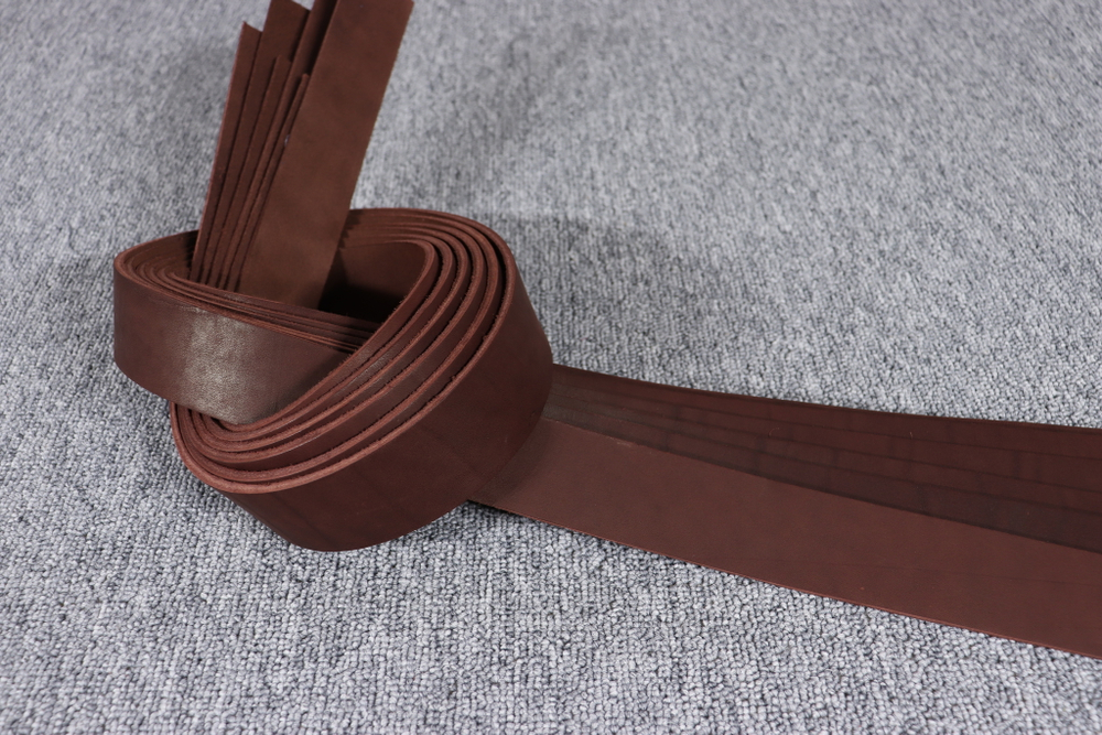 Ременная заготовка Бордо длина 140 см