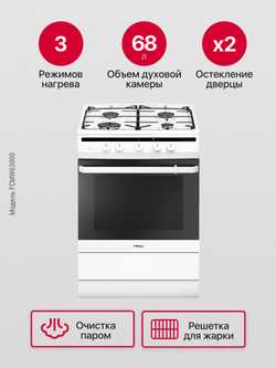 Комбинированная плита Hansa FCMW63000