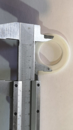 Прокладка шнека для мясорубки Аксион/Бриз D37mm