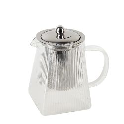 Чайник заварочный с фильтром "Pyramid" v=350мл (боросиликатное стекло) (индивидуальная упаковка)