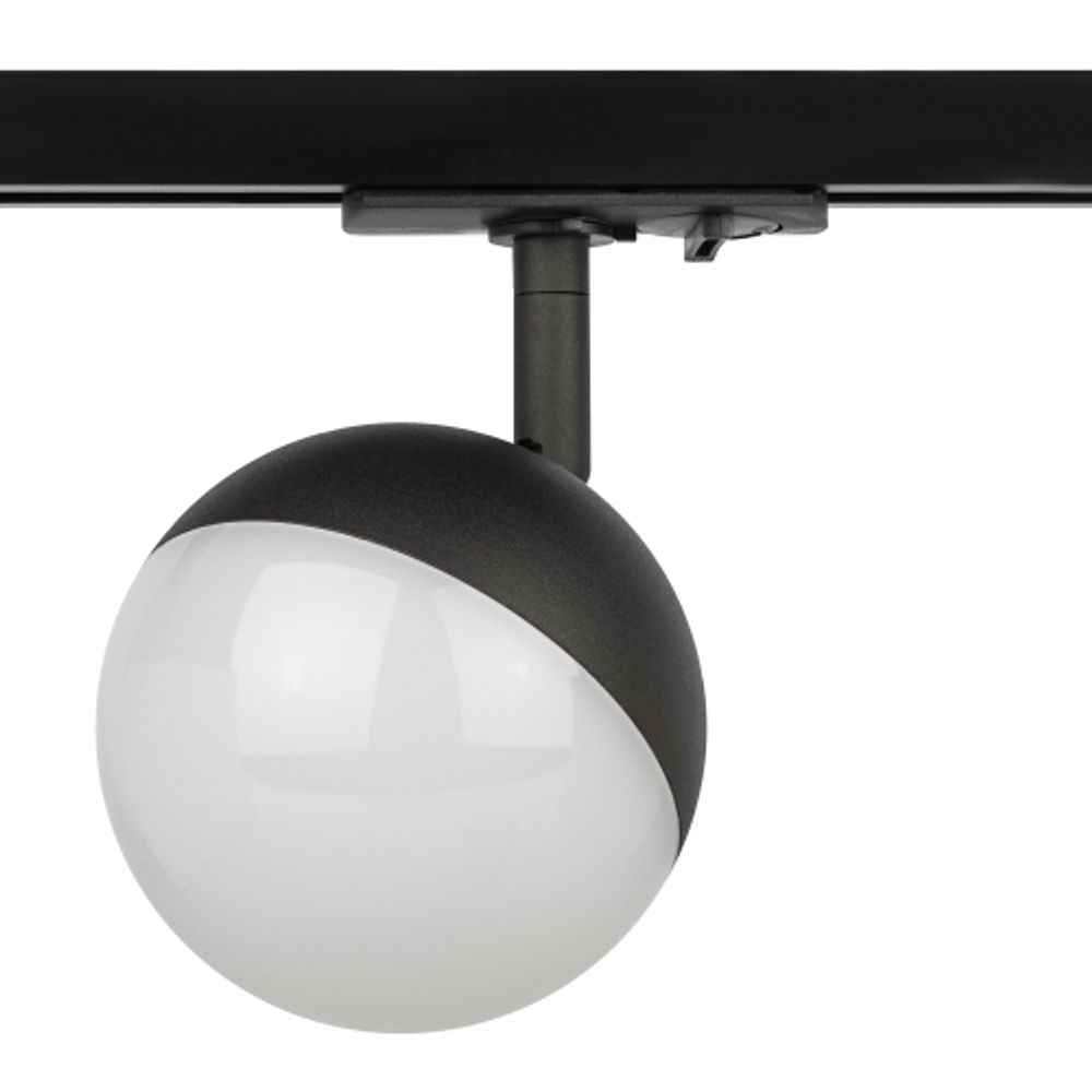 Трековый светильник однофазный ЭРА Round TR42-GX53 BK под лампу GX53 черный